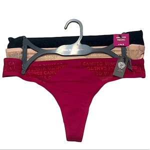 New Vince Camuto Logo Thong